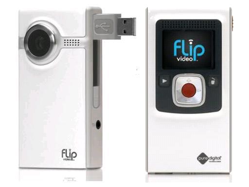 a Flip Video recorder.