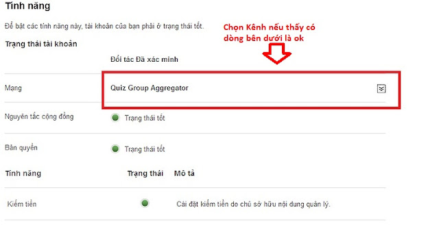 Hướng dẫn liên kết với Google Adsence và Network Youtube