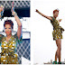 Kelis in Kitenge dress