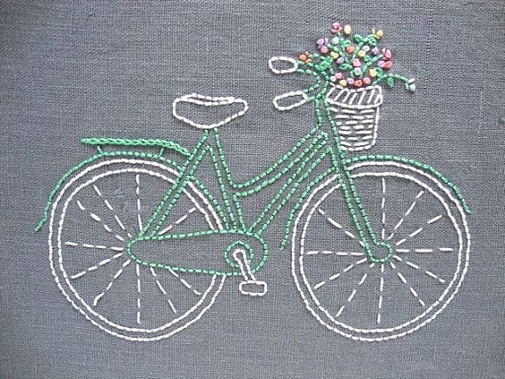 Bike can also be embroidered)))