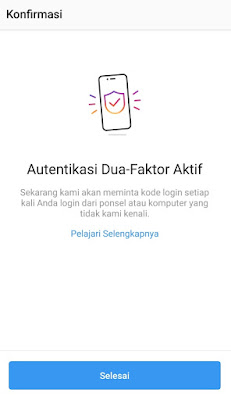 mengamankan akun instagram