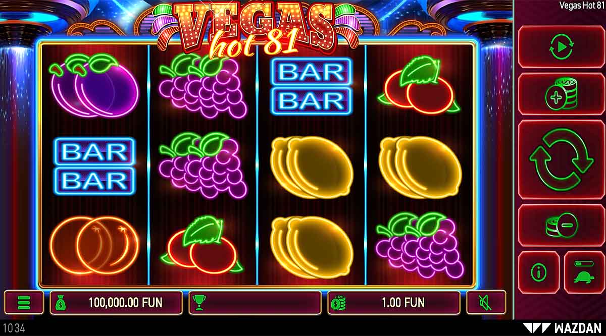 Vegas Hot 81 - Demo Slot Online Wazdan Games Indonesia