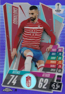 Topps Match Attax Chrome 2020-2021 Granada CF Set