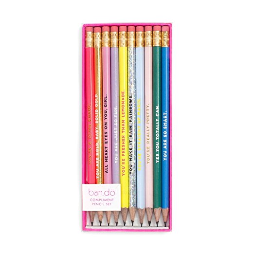 compliment pencils, cute stationery, self care products for your mental health, self care, self care routine, self care, selfcare, self-care, self care items, self care products