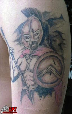 Tatuaje FAIL de gladiador