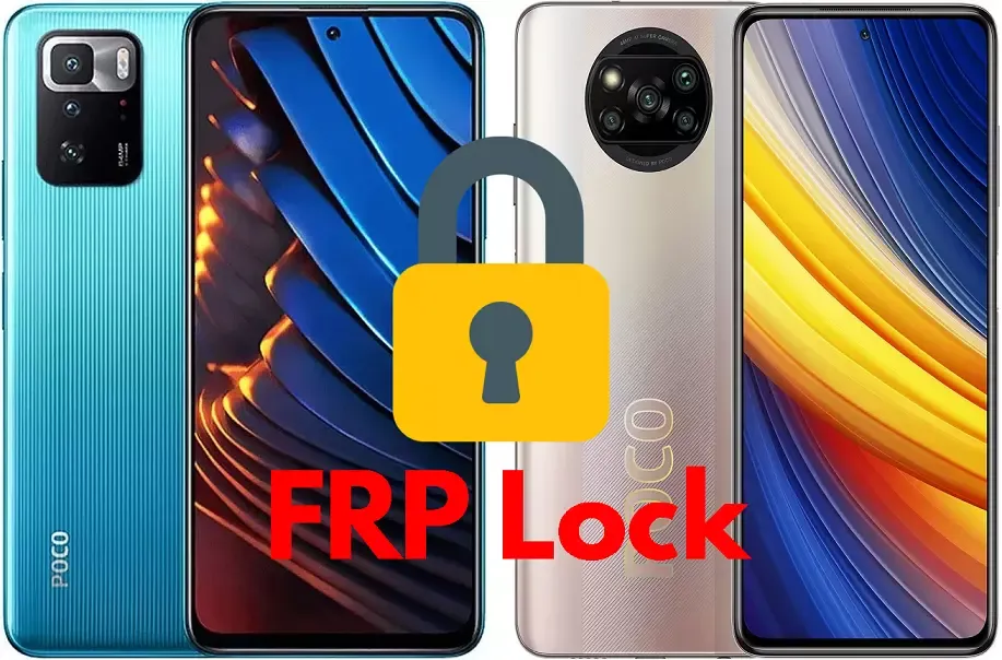 Remove Google account (FRP) for series POCO X3