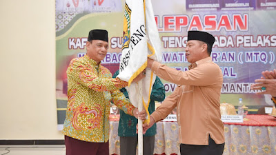  51 Kafilah Sulteng dilepas untuk mengikuti MTQ Nasional di Banjarmasin