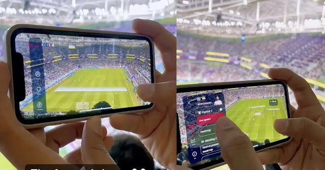Augmented Reality (AR) Experience in FIFA world cup 2022