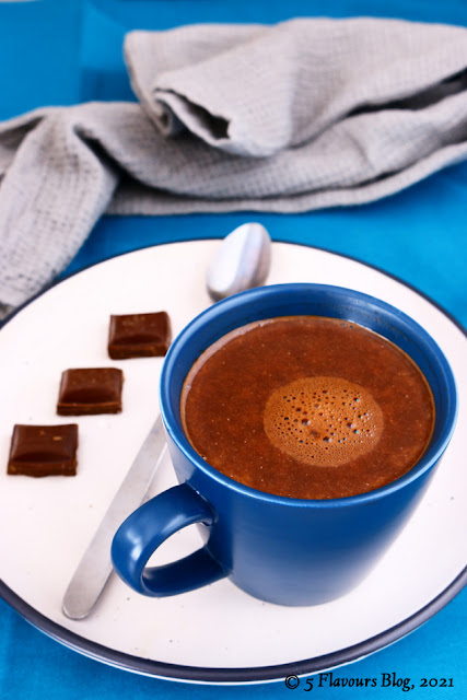 Cup of Homemade Instant Hot Chocolate