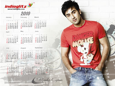 Bollywood Star Calendars 2010 