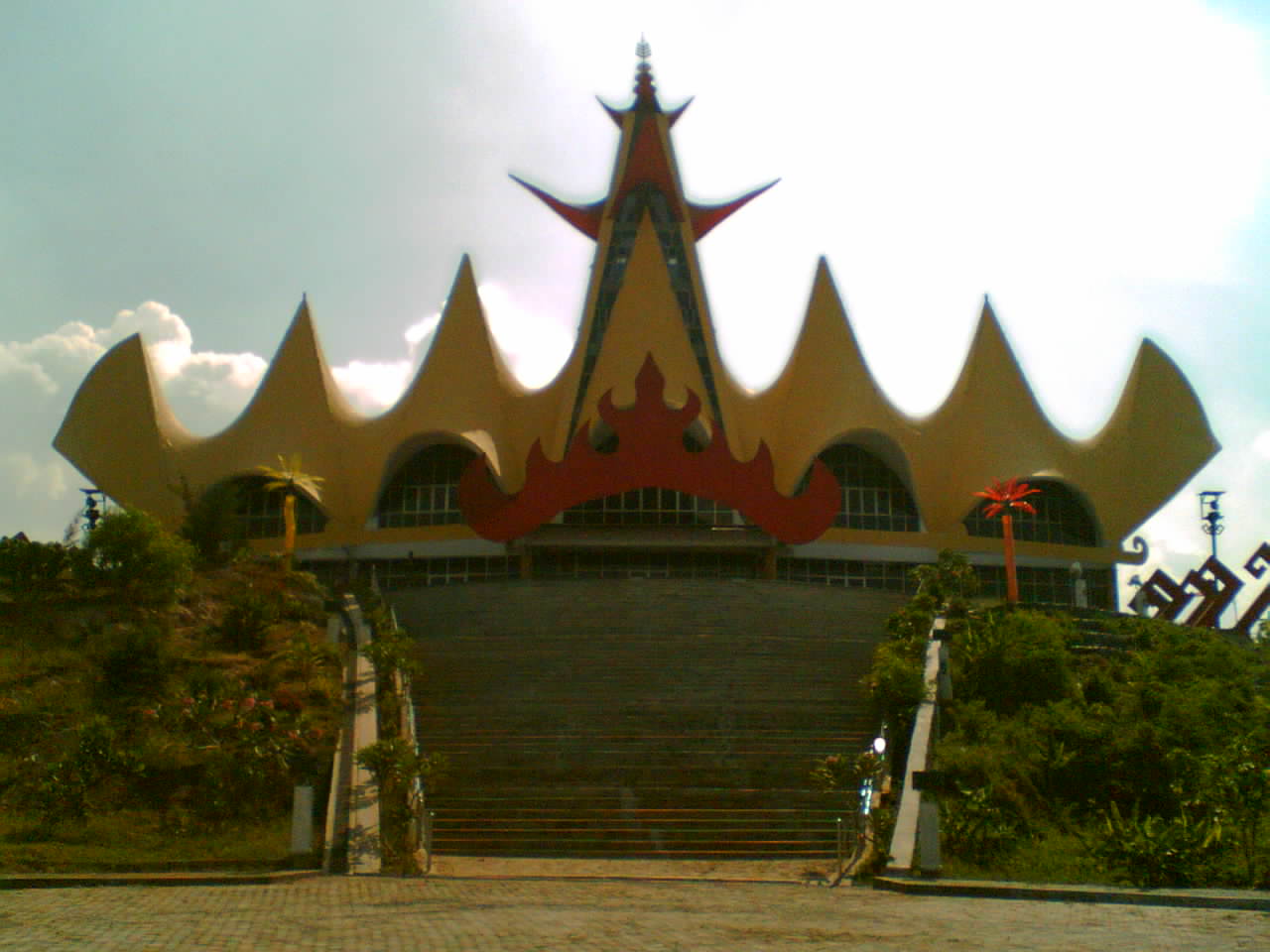 Menara Siger  dari  Lampung  berita terupdate