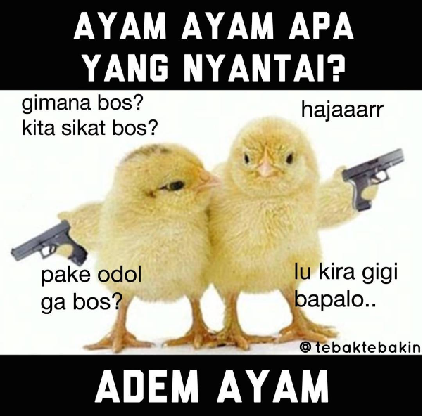 20 Meme Lucu 'Tebak Tebakan Receh' Ini Bikin Senyum Lebar