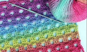 Dew Drop Crochet Wrap