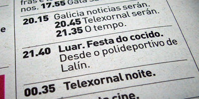 Luar na TVG. Festa do cocido de Lalín