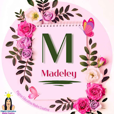 Cartel para imprimir del nombre Madeley gratis