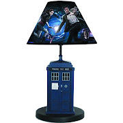 4) Doctor Who Tardis Lamp. 5) Tardis and Dalek Salt and Pepper Shaker