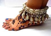 silver indian anklets in Sri Lanka