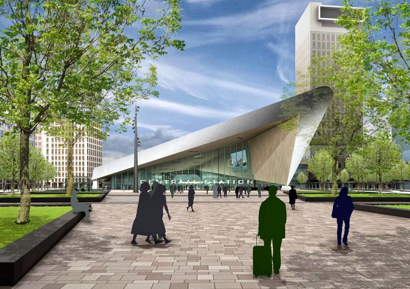 Rotterdam, Paesi Bassi: Rotterdam Central Station Opens in 2014