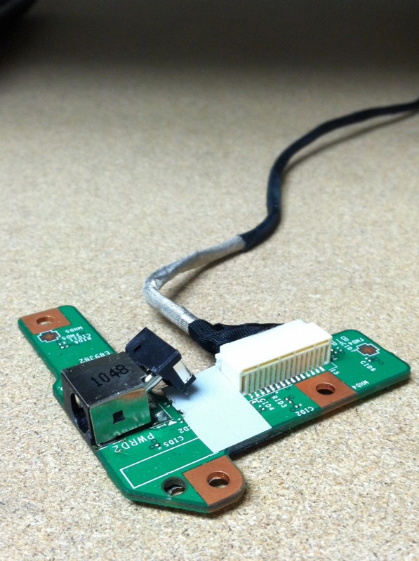 Laptop AC DC Power Jack Repair- $65 Parts and Labor: MSI ...