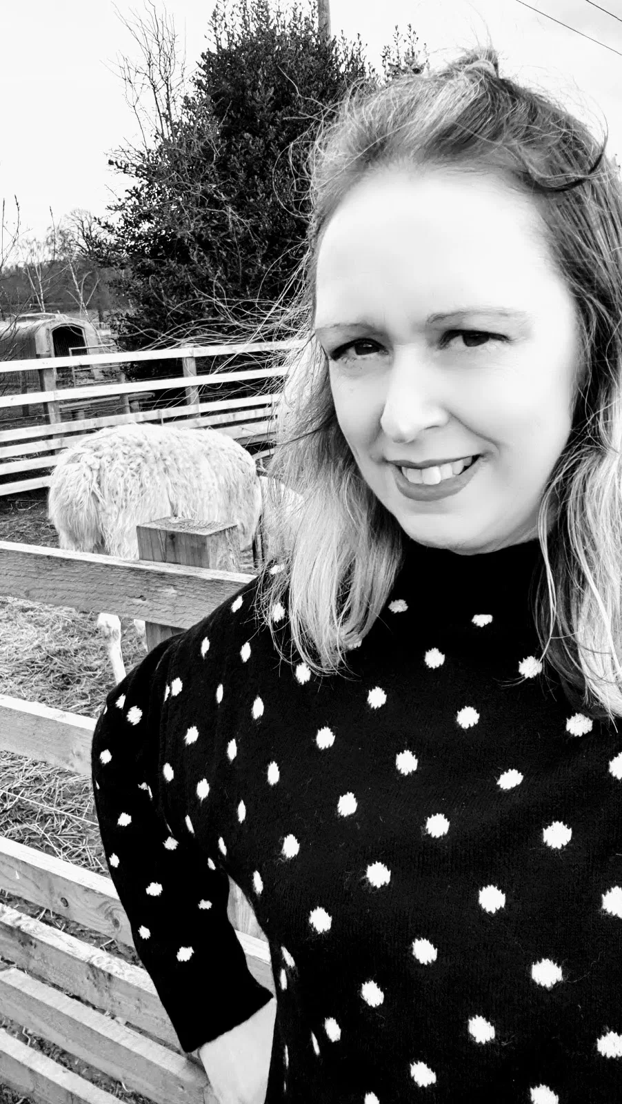 Black And White Polka Dot's: What I Wore Wednesday Link Up