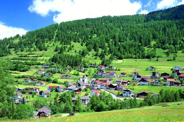 Mountain Village, Tyrol, Austria