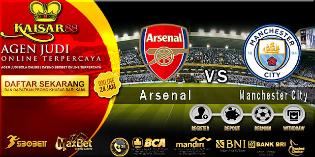 Prediksi Bola Jitu Arsenal vs Manchester City 25 Februari 2018