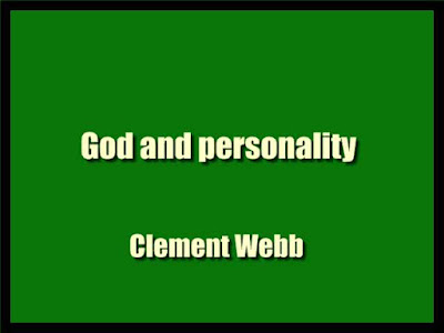 God and personality