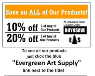 evergreen art supply coupon code