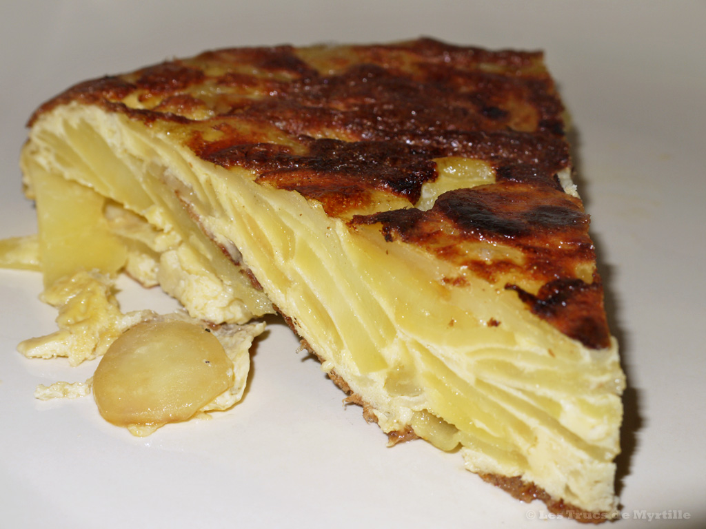 Voir la recette de la tortilla de patatas (omelette espagnole)