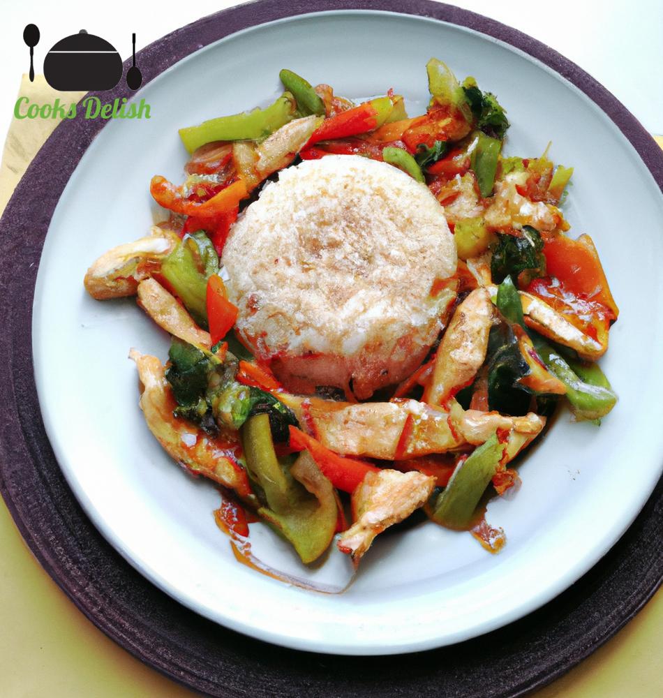 Delicious Chicken Stir-Fry with Brown Rice Recipe