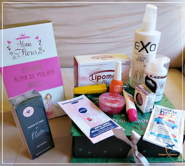 Glambox Essência e resgates Glampoints  | Julho 2017