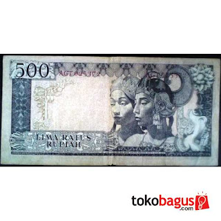Uang Antik Sukarno 500 Rupiah