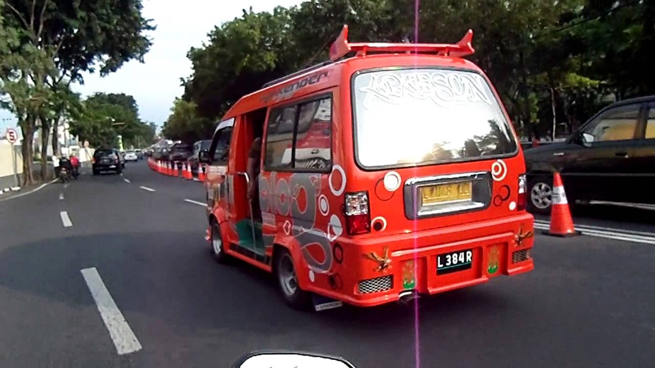 24 Mobil Angkot Dimodifikasi Tambah Keren Modif Motor Mobil