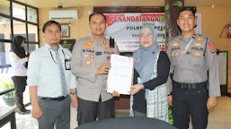 Tingkatkan Keamanan Perbankan, Polres Soppeng Bersama PT. Bank PD Sulselbar Gelar Penandatanganan MoU