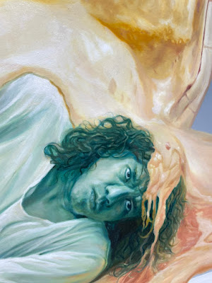 台南 | 展覽 | 藝文活動資訊分析 | 梵藝術私人美術館Fine Art Private Museum「宇宙本質是什麼」: 東南亞藝術家的哲思_肉桂葡萄冰淇淋 / 180x300cm / 油彩畫布_這裡創見.jpg