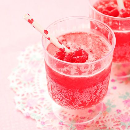 Cupid's Sparkling Berry Punch