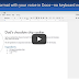 A New Excellent Google Docs Feature- Voice Commands