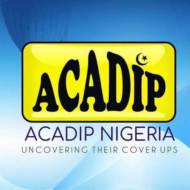 breaking News... ACADIP NIGERIA/Ramadan 1440 A. H. 