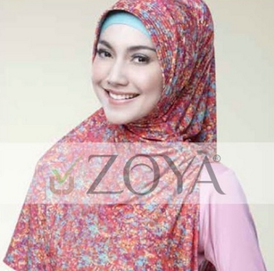 Model Hijab Zoya