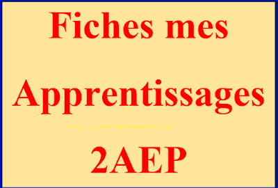 Fiches_Mes apprentissages_2AEP