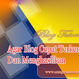 Agar Blog Cepat Terkenal Dan Menghasilkan