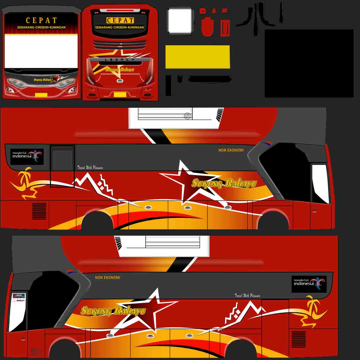 livery sugeng rahayu hd