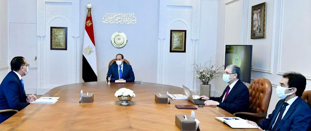 الرئيس السيسي يتابع مشروعات وزارة الكهرباء على مستوى الجمهورية