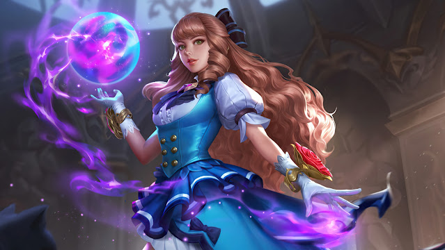 guinevere fleur de bleau mobile legends wallpaper hd