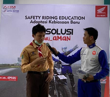Ajarkan Safety Riding Ke Siswa SMK Jadi Fokus Astra Motor Kalbar
