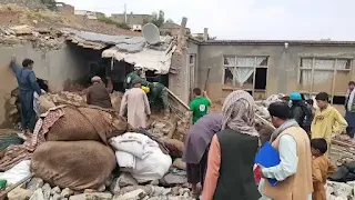 afghanistan earthquake