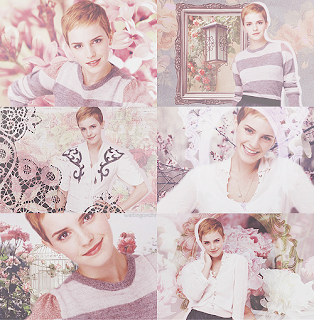 Emma watson 6 different poses