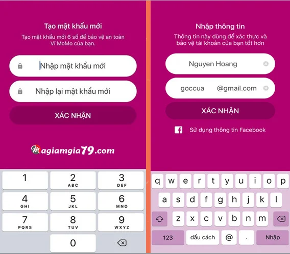 Hướng dẫn đăng ký app momo