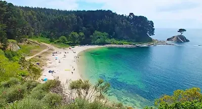 Ramuntcho Beach, south of Chile.