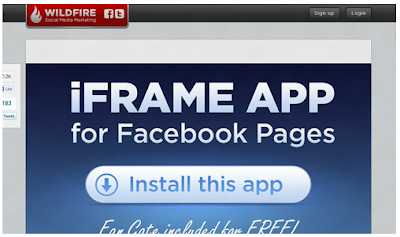 WildFrame iFrame Facebook App